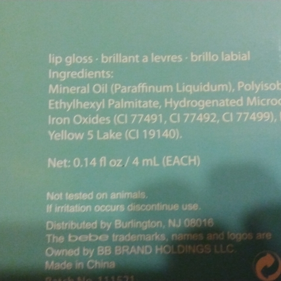 bebe Lipsticks Set. - Picture 12 of 13